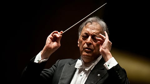 Israel Philharmonic Orchestra's Music Director Zubin Mehta