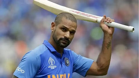 India opener Shikhar Dhawan