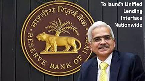 RBI to launch Unified Lending Interface