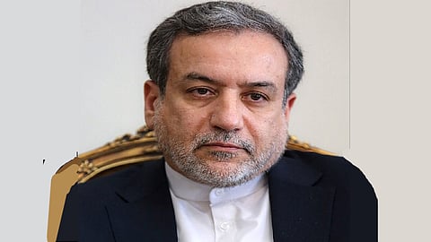 Iran's foreign minister Abbas Araghchi