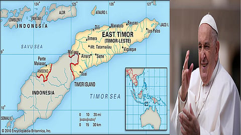 Pope Francis to visit East Timor