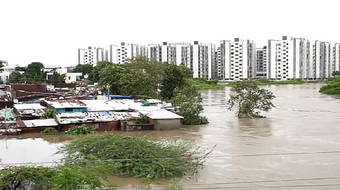 Rain fury subsides in Gujarat but flood-like situation persists in parts