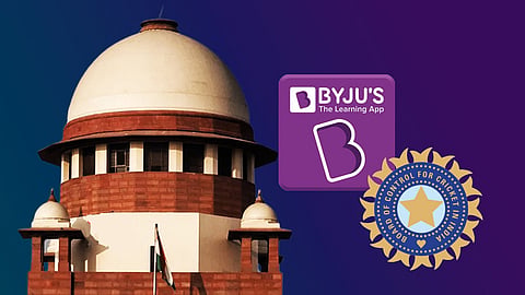 Supreme Court on the insolvency issue of BYJU's