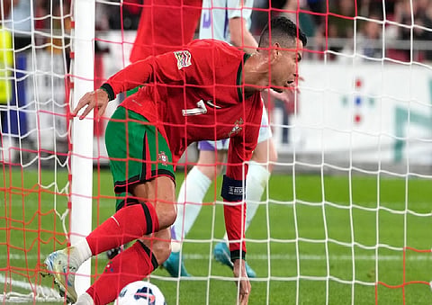 Ronaldo scores late winner as a substitute for Portugal as 10-man Spain overpowers Switzerland
