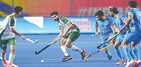 India beat Pakistan 2-1, end league campaign of ACT hockey on unbeaten note