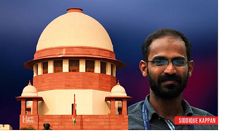 Kerala-based journalist Siddique Kappan