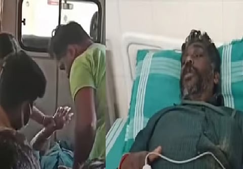 4 injured after elephant overturns autorickshaw in Kerala