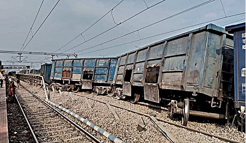 Goods train derail near Bokaro; 15 trains diverted