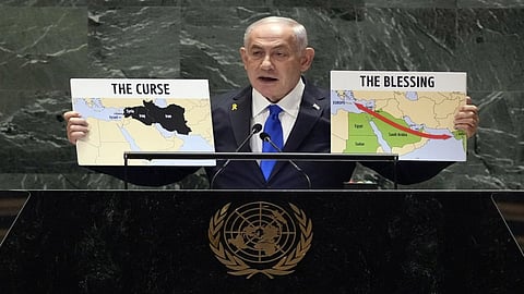 Israel PM Benjamin Netanyahu at UN General Assembly