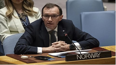 Norway's foreign minister Espen Barth Eide