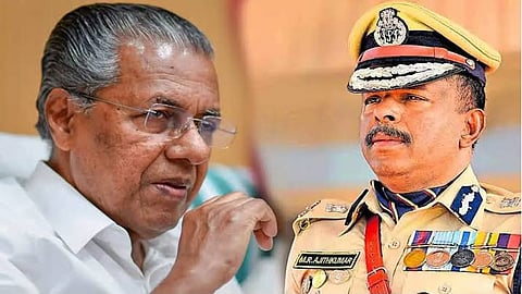 Kerala CM P Vijayan and ADGP Ajithkumar