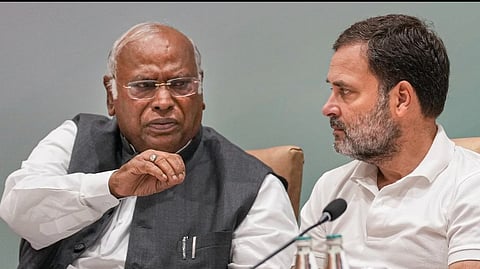 Mallikarjun Kharge, Rahul Gandhi