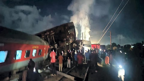 Train accident near Chennai