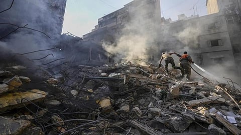 Israeli airstrike at northern Gaza Strip