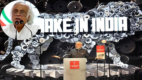 Congress leader Jairam Ramesh on PM Modi's 'Make in India'