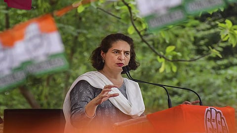 Congress leader Priyanka Gandhi