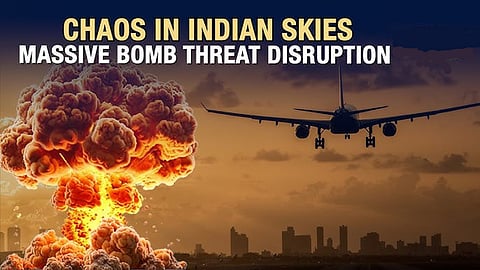 Bomb threat to Indian airlines