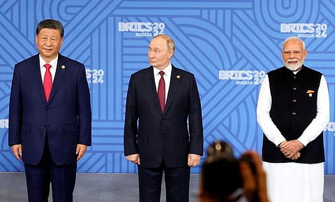 Putin presides over BRICS summit seeking to expand Russia's clout