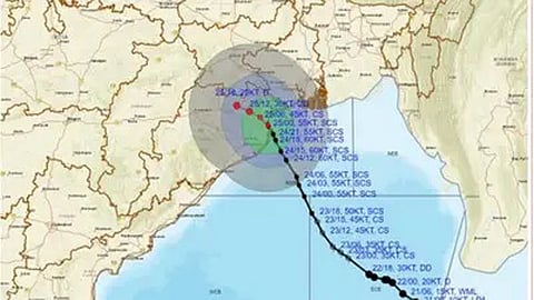 Cyclonic storm Dana