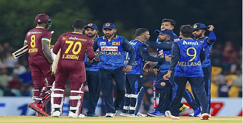 Lewis century powers West Indies to consolation ODI win against Sri Lanka