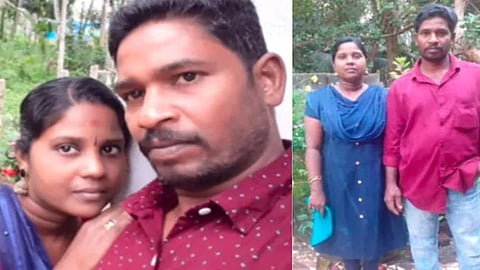 Vlogger couple - Selvaraj and his wife Priya