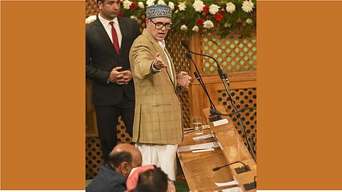Jammu and Kashmir Chief Minister Omar Abdullah