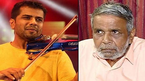 Violinist Balabhaskar,K C Unni