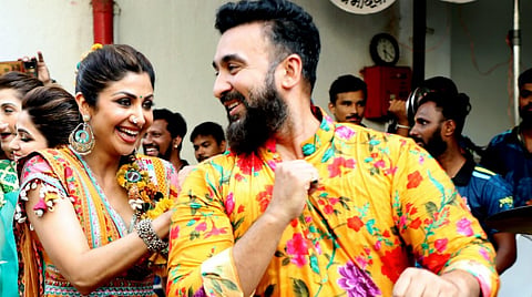 Shilpa Shetty and her husband Raj Kundra