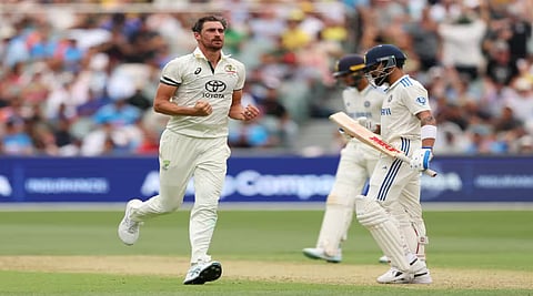 Star batter Virat Kohli, who had also hit a century in the Perth Test, was out for just 7 from eight balls