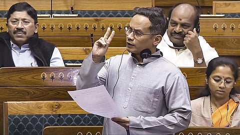 Congress leader Gaurav Gogoi
