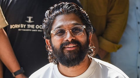Telugu film actor Allu Arjun