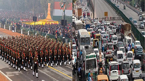 Traffic advisory caution during R-Day parade