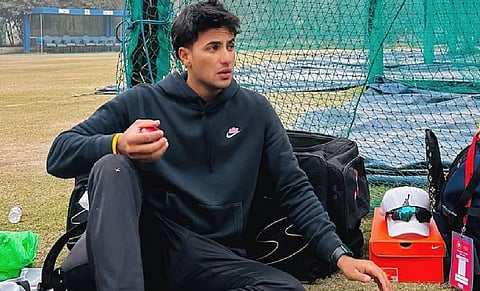 Abhishek Sharma suffers ankle injury scare during training