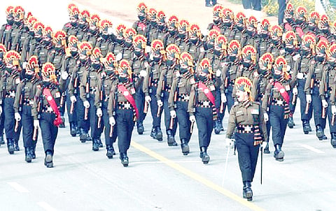 Republic Day parade: Uttar Pradesh tableau wins first prize; J&K Rifles wins best marching contingent