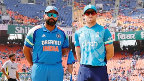India, England wear green armbands to support BCCI's "Donate Organs, Save Lives" campaign