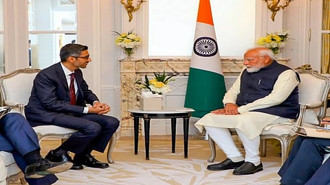 Google CEO Sundar Pichai and PM Narendra Modi