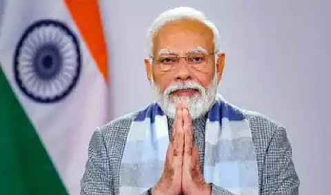 PM Modi pays homage to Bhagat Singh, Sukhdev and Rajguru