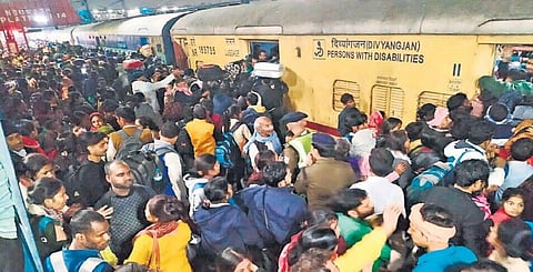 The death toll in a stampede overnight at the New Delhi Railway Station rose to 18, officials said on Sunday, as the city police launched an investigation into the incident, saying they will be scanning the CCTV footage from the spot to know what transpired before the chaos erupted.