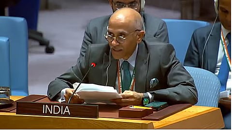India's Permanent Representative to the UN Ambassador Parvathaneni Harish