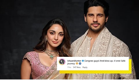 Actor-couple Sidharth Malhotra and Kiara Advani on Friday announced that they are expecting.