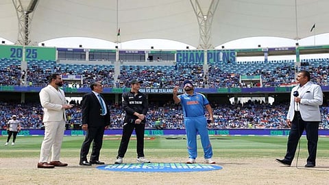 New Zealand skipper opted to bat against India in the Champions Trophy final