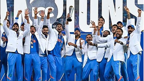 The Indian cricketers, led by Rohit Sharma, have made a quiet return home