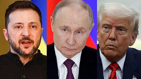 Trump says he's sending envoys to see Putin, Ukrainians after fine-tuning plan to end war