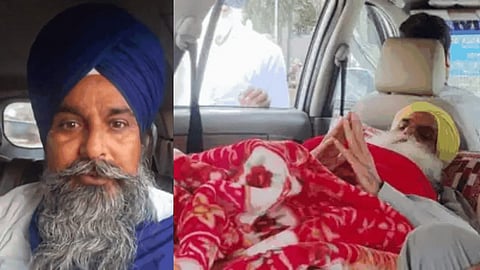 Farmer leader Jagjit Singh Dallewal, who was on an indefinite hunger strike, accepted water