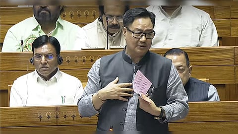 Parliamentary Affairs Minister Kiren Rijiju