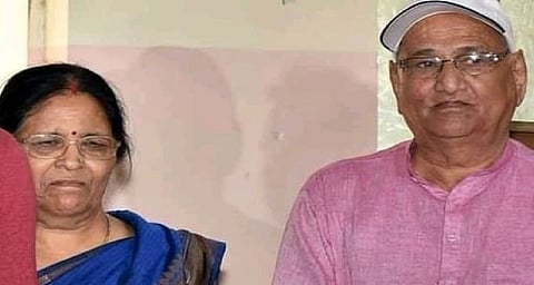 MS Dhoni's parents attend CSK's Chepauk match against DC in a rare sight