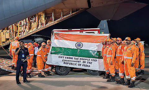 Ongoing Operation Brahma.