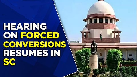 The SC is scheduled to hear on April 16 pleas of religious conversions