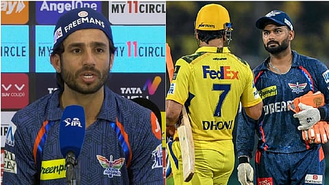 Bishnoi (L) , Doni and Pant (R)