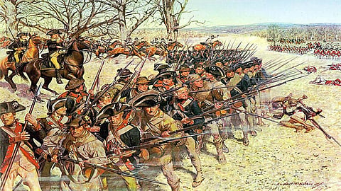 The American Revolution began 250 years ago. Starting with Saturday's anniversary of the Battles of Lexington and Concord